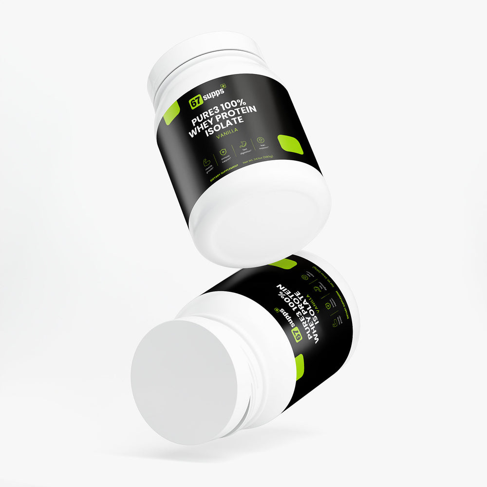 Pure3 100% Whey Protein Isolate (Vanilla)